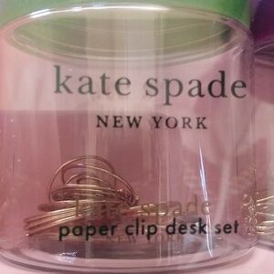 Kate spade New York paper clip desk set